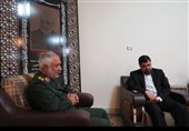 دیدار قائم مقام خبرگزاری تسنیم با فرمانده سپاه خراسان جنوبی