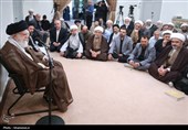 دیدار دستاندرکاران همایش حضرت جعفربنابیطالب (ع) با رهبر انقلاب