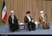 دیدار اعضای مجلس خبرگان رهبری با رهبر معظم انقلاب