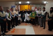 تجلیل خادمیاران رضوی از کادر درمان استان بوشهر