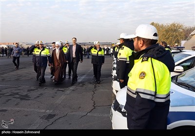 مانور مشترک زمستانی شهرداری و پلیس راهور