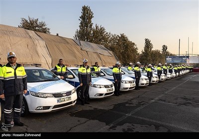 مانور مشترک زمستانی شهرداری و پلیس راهور