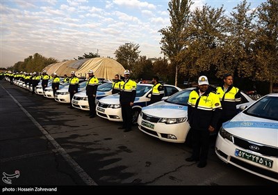 مانور مشترک زمستانی شهرداری و پلیس راهور