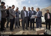 بازدید استاندار کرمانشاه از پروژه های نهضت ملی مسکن -کرمانشاه