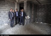 بازدید استاندار کرمانشاه از پروژه های نهضت ملی مسکن -کرمانشاه
