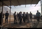 بازدید استاندار کرمانشاه از پروژه های نهضت ملی مسکن -کرمانشاه
