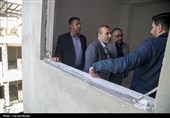بازدید استاندار کرمانشاه از پروژه های نهضت ملی مسکن -کرمانشاه