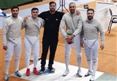 Iran’s Sabre Team Claims Silver in 2024 Fencing World Cup