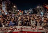 Moroccans Protest US Ship Carrying Israeli-Bound Weapons in Tangier