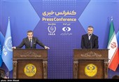 نشست خبری مشترک رئیس سازمان انرژی اتمی و مدیرکل آژانس بین‌المللی انرژی هسته‌ای