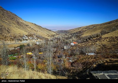 طبیعت پاییزی گنجنامه همدان