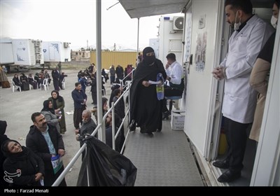 بیمارستان سیار &quot;برکت&quot; ستاد اجرایی فرمان حضرت امام در کرمانشاه