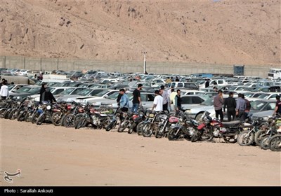 برگزاری مزایده فروش خودروهای توقیفی در کرمان