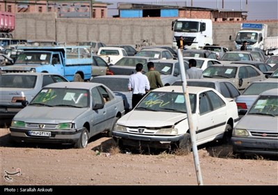 برگزاری مزایده فروش خودروهای توقیفی در کرمان