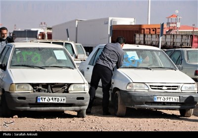 برگزاری مزایده فروش خودروهای توقیفی در کرمان