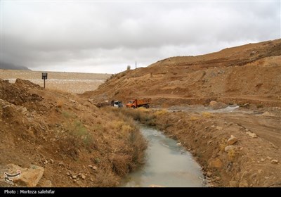 سد غدیر باباحیدر آماده بهره‌برداری است