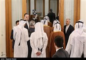 زيارة وزير الخارجية القطري إلى طهران