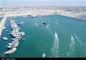 نفس تازه مکران در ساحل جاسک/گردشگری در جنوب جان می‌گیرد
