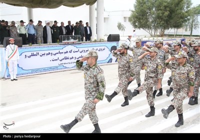 مراسم روز نیروی دریایی ارتش در بوشهر 