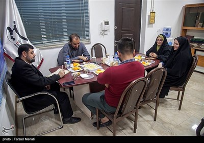 نشست محمدمهدی دانی قائم مقام خبرگزاری تسنیم با خبرنگاران استان کرمانشاه 