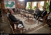 دیدار محمدمهدی دانی قائم‌مقام خبرگزاری تسنیم  با محمدطیب صحرایی استاندار کرمانشاه 