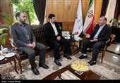 دیدار محمدمهدی دانی قائم‌مقام خبرگزاری تسنیم  با محمدطیب صحرایی استاندار کرمانشاه 