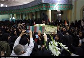 مراسم استقبال از پنج شهید گمنام دفاع مقدس درهمدان