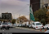 تصادف با تابلوی راهنما در کرمان