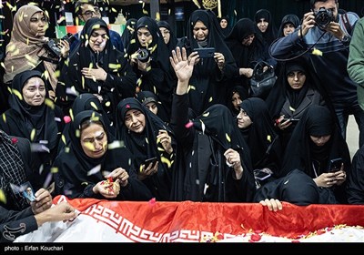 وداع با پیکر شهید سردار پورهاشمی
