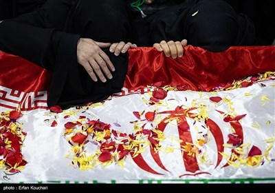 وداع با پیکر شهید سردار پورهاشمی