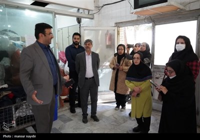 بازدید خبرنگاران از توانبخشی حضرت علی اکبر (ع) بیرجند