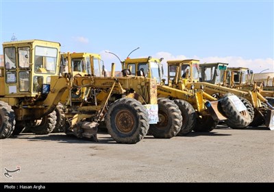 مانور زمستانی دستگاه های خدمات رسان - زنجان