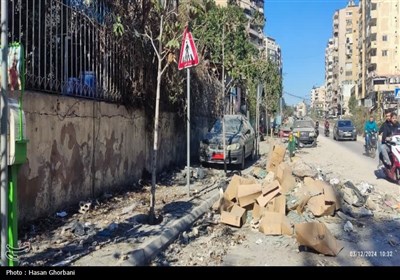 آخرین تصاویر از ضاحیه لبنان