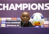 Esteghlal Coach Mosimane Pleased with His Team against Al Ahli