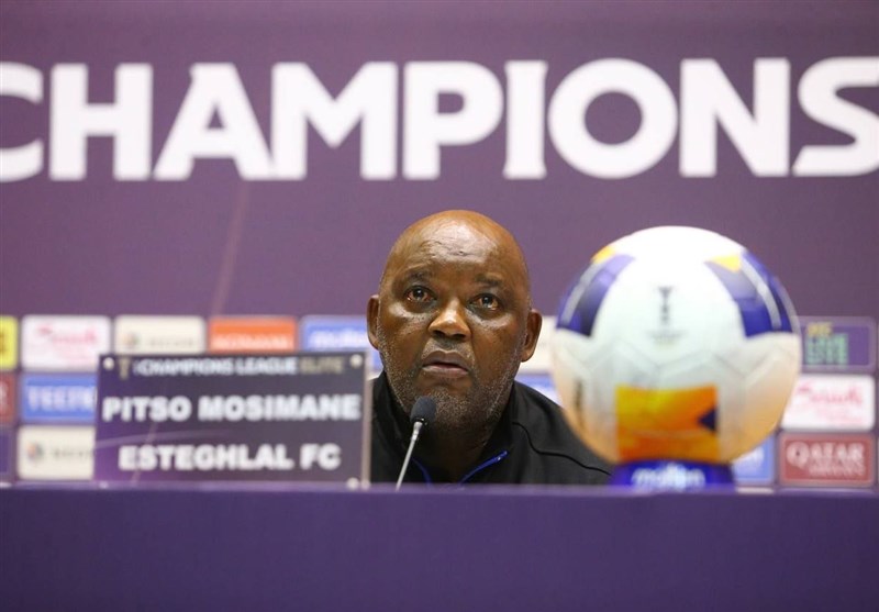 Esteghlal Coach Mosimane Pleased with His Team against Al Ahli