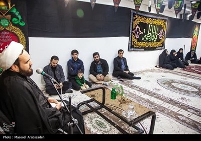 مراسم ویژه هنرمندان بوشهری در ایام فاطمیه