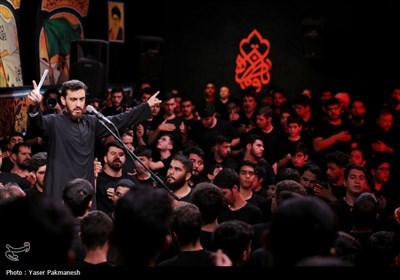 مراسم عزاداری هیئت ثارالله زنجان به‌مناسبت ایام فاطمیه