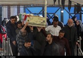 آیین استقبال از پیکر شهید گمنام دفاع مقدس در شیراز
