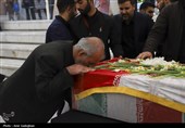 آیین استقبال از پیکر شهید گمنام دفاع مقدس در شیراز