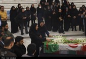 آیین استقبال از پیکر شهید گمنام دفاع مقدس در شیراز