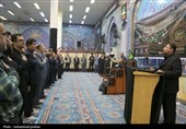 اجتماع پرشور فاطمیون جزیره خارگ + تصویر
