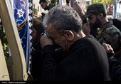 تشییع پیکر مطهر 14 شهید گمنام دفاع مقدس در اهواز