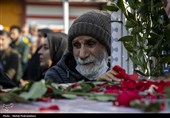 تشییع پیکر مطهر 14 شهید گمنام دفاع مقدس در اهواز