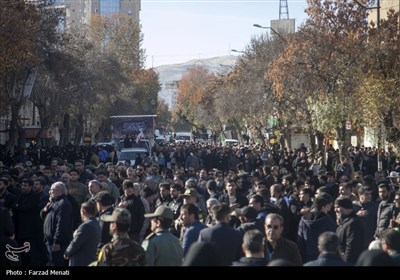 تشیع شهید گمنام در اردبیل و کرمانشاه