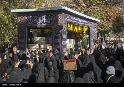 تشیع شهید گمنام در اردبیل و کرمانشاه