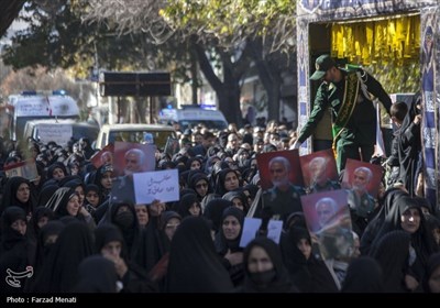 تشیع شهید گمنام در اردبیل و کرمانشاه