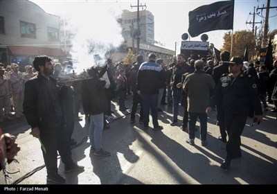 تشیع شهید گمنام در اردبیل و کرمانشاه