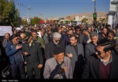 تجدید میثاق مردم شیراز با شهدای گمنام دوران دفاع مقدس