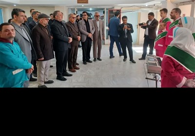 بازدید استاندار ازمرکز توانبخشی حضرت علی اکبر(ع) بیرجند