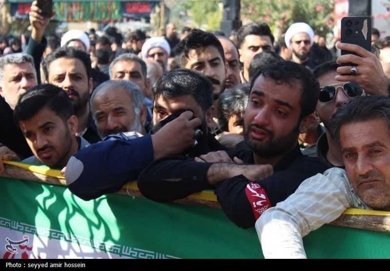 شهید گمنام در بوشهر آرام گرفت